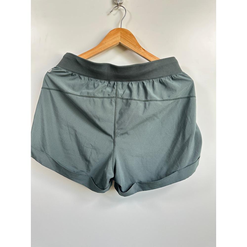 Zella Green Athletic Lounge Running Shorts Stretch Activewear Women Medium - Picture 11 of 12